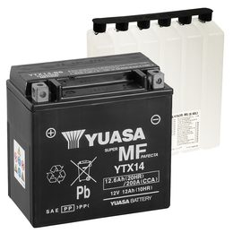 Yuasa bezúdržbová baterie YTX14-BS 12V/12A