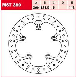 Brzdový kotouč MST380