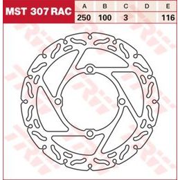 RACING Brzdový kotouč MST307RAC