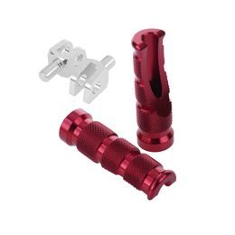 Bike It náhradní zúžené stupačky řidiče pro Honda, červené