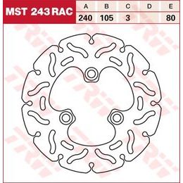 RACING Brzdový kotouč MST243RAC