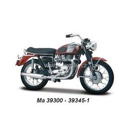 Model Triumph T 120 Bonneville 1969 1:18 - červená