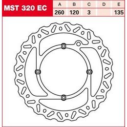 Brzdový kotouč MST320EC
