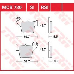 Brzdové destičky MCB730RSI