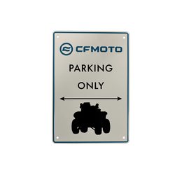 Plechová cedule CFMOTO ATV Parking