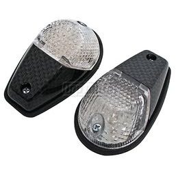 Moto blinkry LED FAIRING LIGHT karbonové