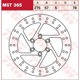 Brzdový kotouč MST365