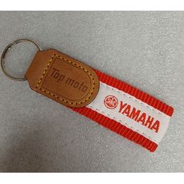 Klíčenka Top moto Route55 s logem Yamaha, kůže/ textil