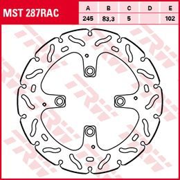 Brzdový kotouč MST287RAC