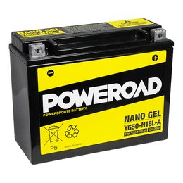 Poweroad bezúdržbová baterie YG50-N18L-A3 Gel 12V/20Ah (VE2)