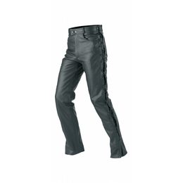 Büse kožené pánské jeansy- šňůry