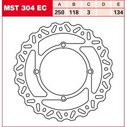 Brzdový kotouč MST304EC