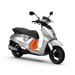 DJANGO 125I EVO SPORT - SATIN FLASH SILVER