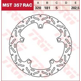 RACING Brzdový kotouč MST357RAC