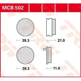 Brzdové destičky MCB502