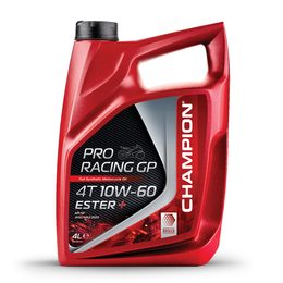 Motorový olej Champion PRORACING GP 4T 10W60 ESTER +, 1 litr