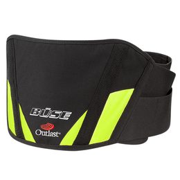 Büse Outlast® ledvinový pás černý/ tmavě šedý