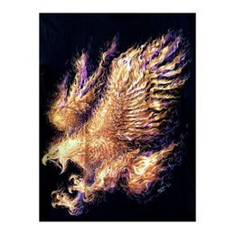 Triko svítící surviver - hořící orel