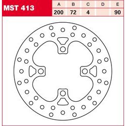 Brzdový kotouč MST413