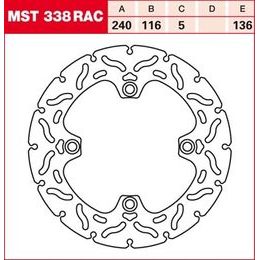 Brzdový kotouč MST338RAC
