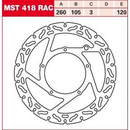 Brzdový kotouč MST418RAC