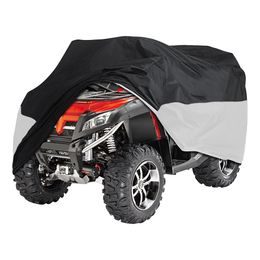 Bike It ATV nepromokavá plachta na čtyřkolky, černo/ stříbrná, S (50ccm-250ccm)