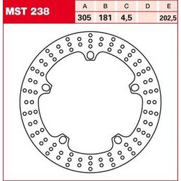 Brzdový kotouč MST238