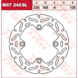 RACING Brzdový kotouč MST245SL