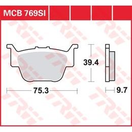 Brzdové destičky MCB769SI