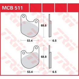 Brzdové destičky MCB511