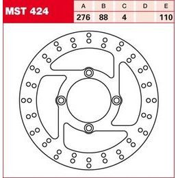 Brzdový kotouč MST424