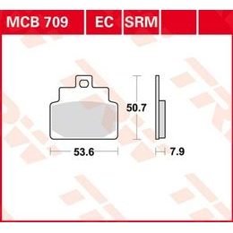 Brzdové destičky MCB709SRM