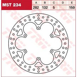 Brzdový kotouč MST234