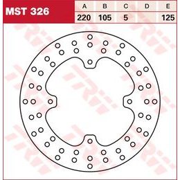 Brzdový kotouč MST326