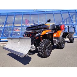 CF MOTO Gladiator X 1000 EPS včetně radlice a vleku