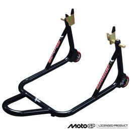Zvedák motocyklu zadní, uchycení na rolny, MotoGP Premium