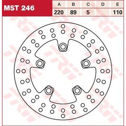 Brzdový kotouč MST246