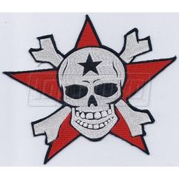 Nášivka HVĚZDA S LEBKOU