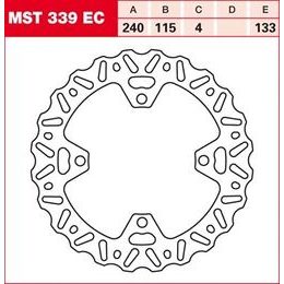 Brzdový kotouč MST339EC