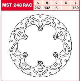 Brzdový kotouč MST248RAC