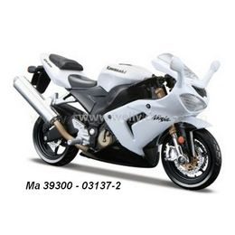 Model Kawasaki Ninja ZX-10R 1:18 - bílá