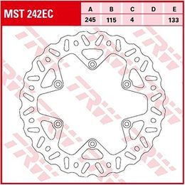 Brzdový kotouč MST242EC