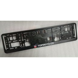 Podložka pod auto SPZ s 2D lemem - Top moto Route 55
