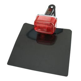 Zadní světlo ENDURO s podložkou pro SPZ univerzální, 12V
