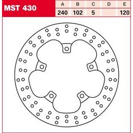 Brzdový kotouč MST430