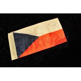 Moto česká vlaječka malá