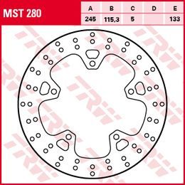 Brzdový kotouč MST280