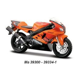 Model Yamaha YZF-7 (orange) 1:18