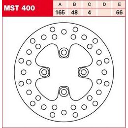 Brzdový kotouč MST400