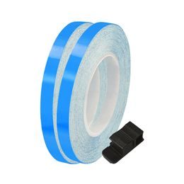 Bike It proužky na ráfky/ kapotáž, 7mm, reflexní světle modré